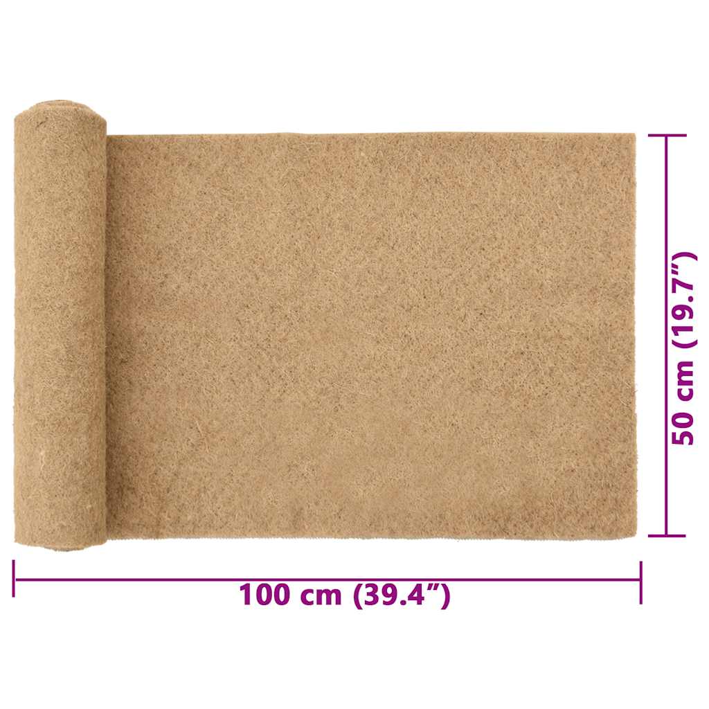 Konopná rohož pro hlodavce 0,5x1 m 5 mm