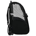 Načíst obrázek do prohlížeče galerie, Vozík pro domácí mazlíčky 3 v 1 Design Černý 48 x 32 x (57-106) cm Oxfordská látka
