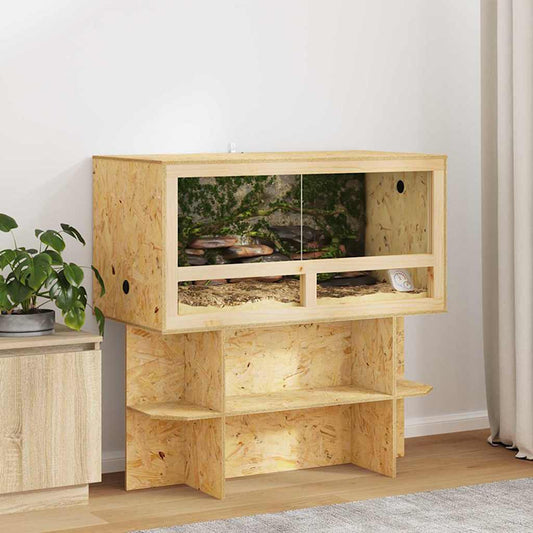 Terárium Hnědá 100 x 50 x 100 cm OSB