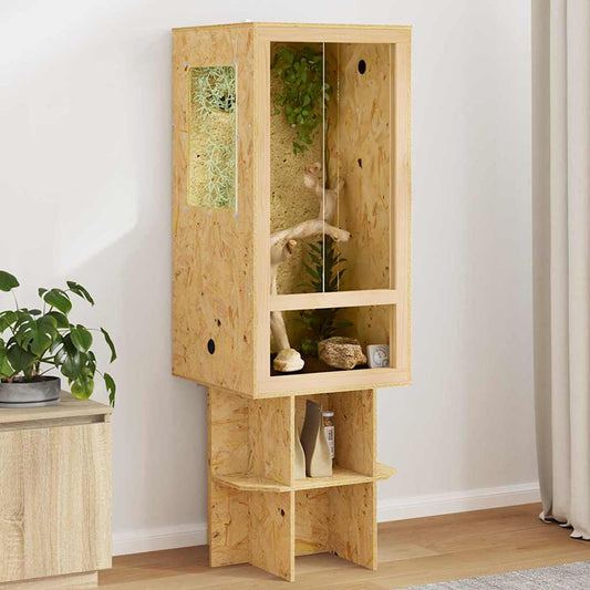 Terárium Hnědá 50 x 50 x 150 cm OSB