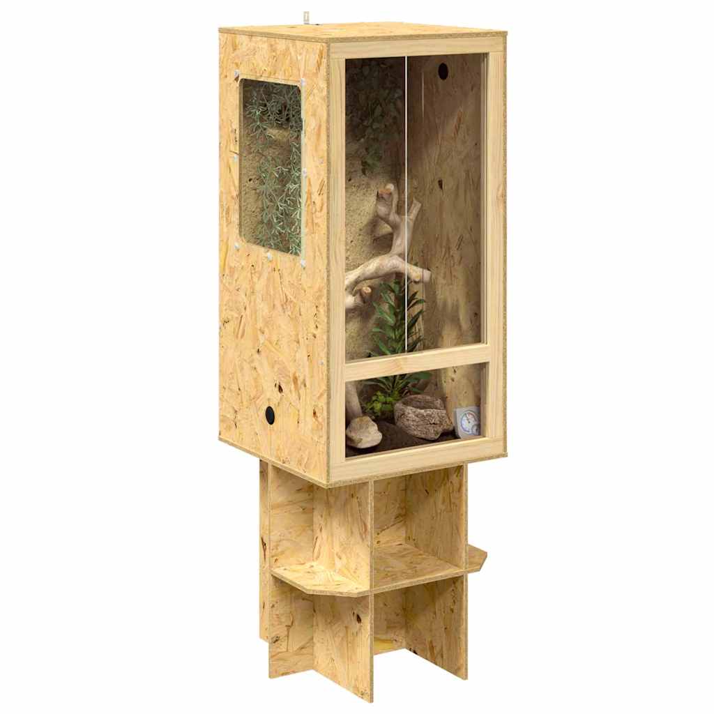 Terárium Hnědá 50 x 50 x 150 cm OSB