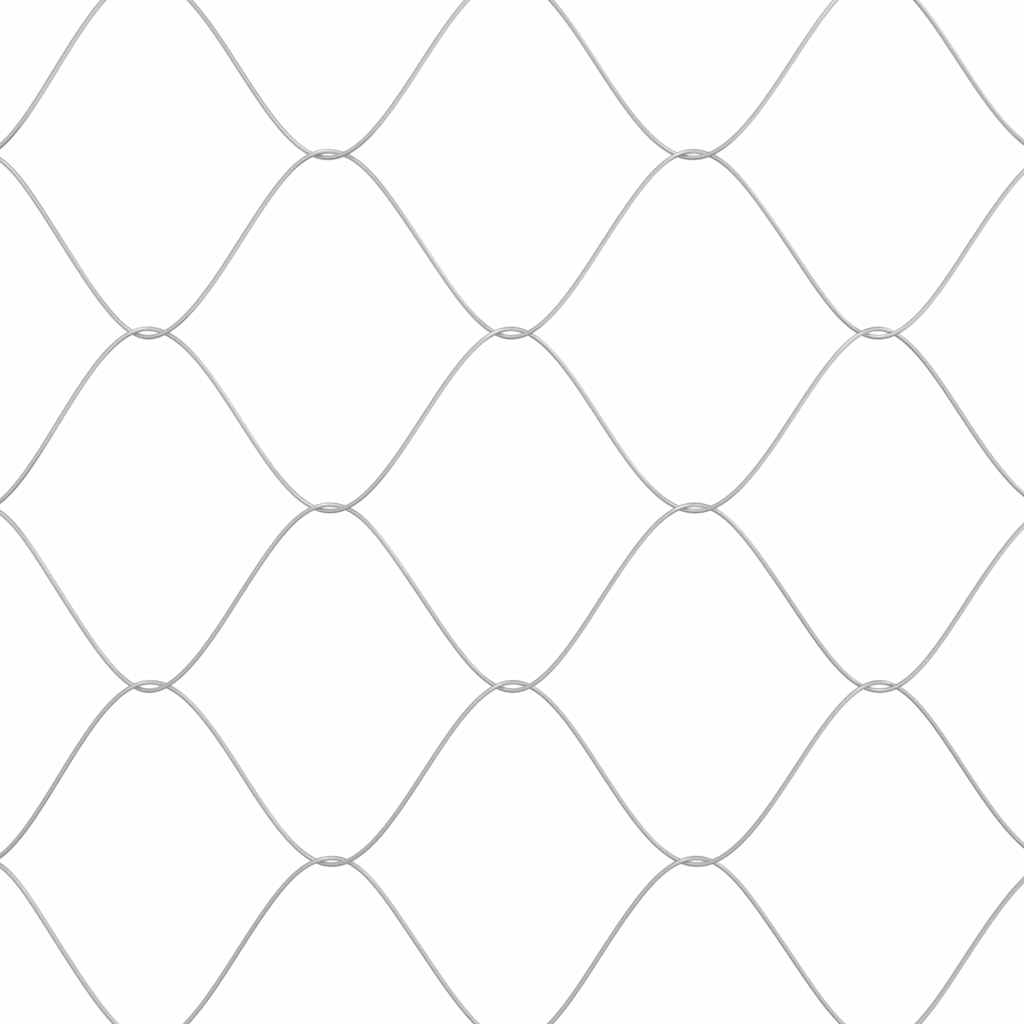 Klec pro psa Stříbrná 600 x 200 x 200 cm Pozinkovaná ocel