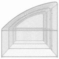 Načíst obrázek do prohlížeče galerie, Psí kennel 3 pcs Stříbrná 6 x 2 x 2 m Pozinkovaná ocel
