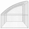 Načíst obrázek do prohlížeče galerie, Psí kennel 2 pcs Stříbrná 4 x 2 x 2 m Pozinkovaná ocel
