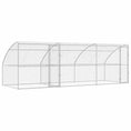 Načíst obrázek do prohlížeče galerie, Psí kennel 3 pcs Stříbrná 6 x 2 x 2 m Pozinkovaná ocel
