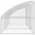 Načíst obrázek do prohlížeče galerie, Psí kennel 3 pcs Stříbrná 6 x 2 x 2 m Pozinkovaná ocel

