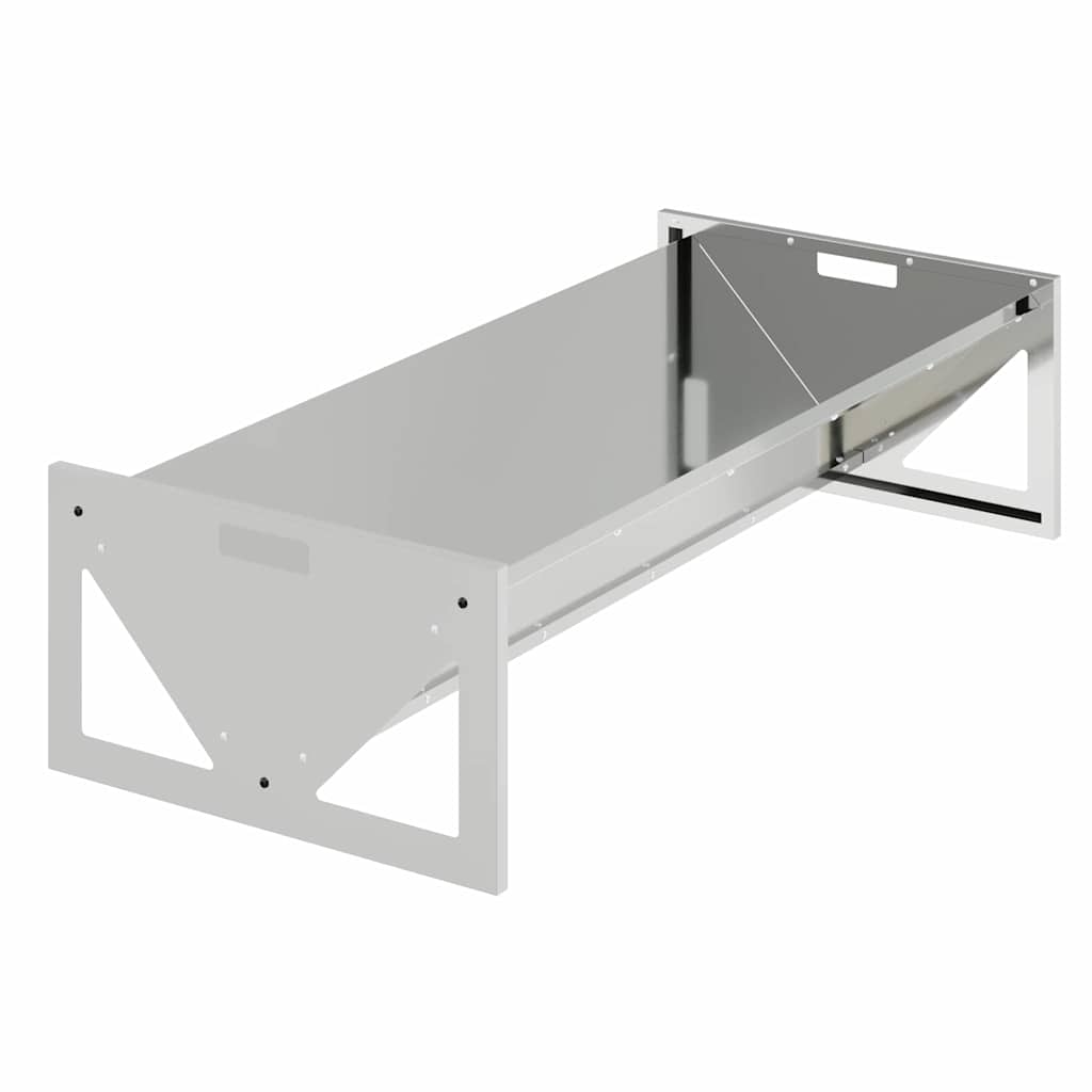 Žlab pro hospodářská zvířata Stříbrná 108 x 50 x 28 cm