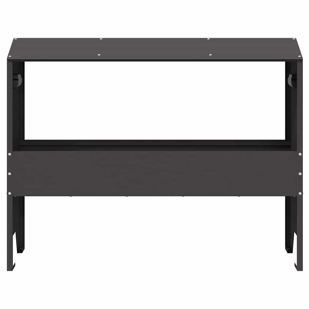 Žlab pro hospodářská zvířata Černá 79 x 35 x 62 cm