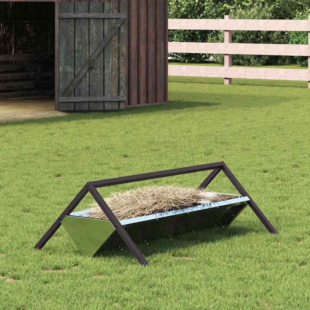 Žlab pro hospodářská zvířata Stříbrná 111 x 76 x 38 cm