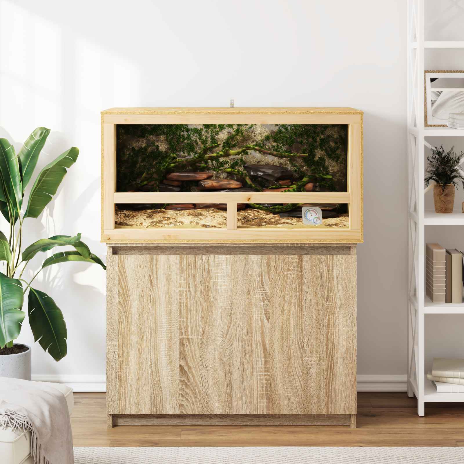 Terárium Hnědá 100 x 50 x 50 cm OSB