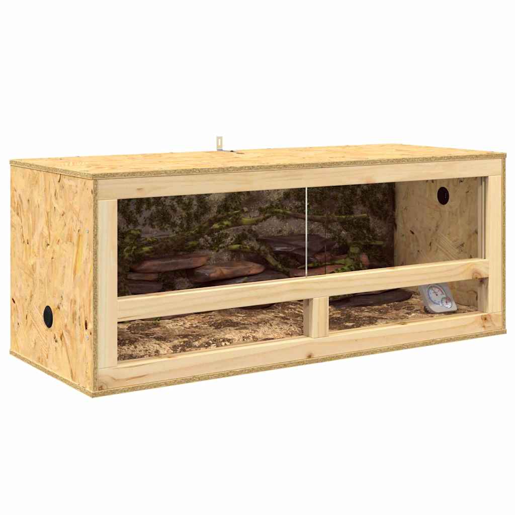 Terárium Hnědá 100 x 40 x 40 cm OSB