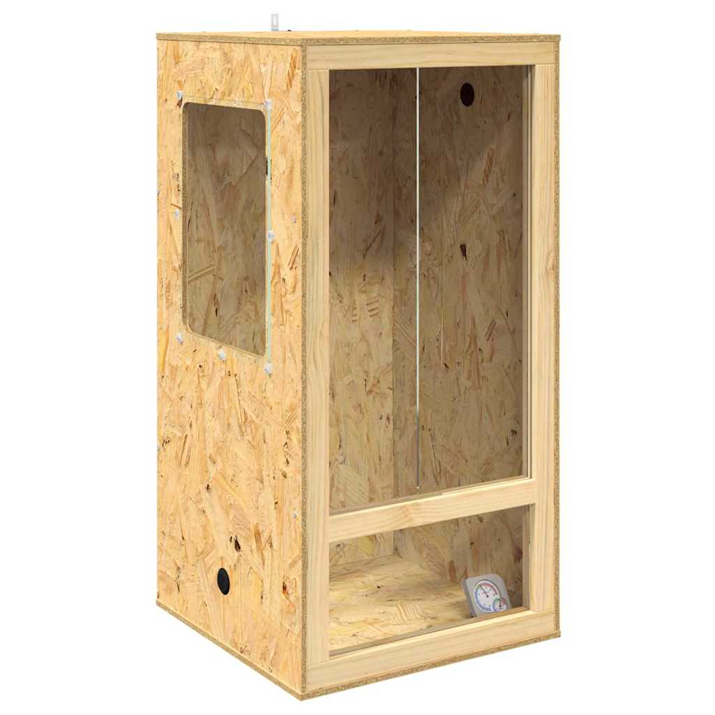 Terárium Hnědá 50 x 50 x 100 cm OSB