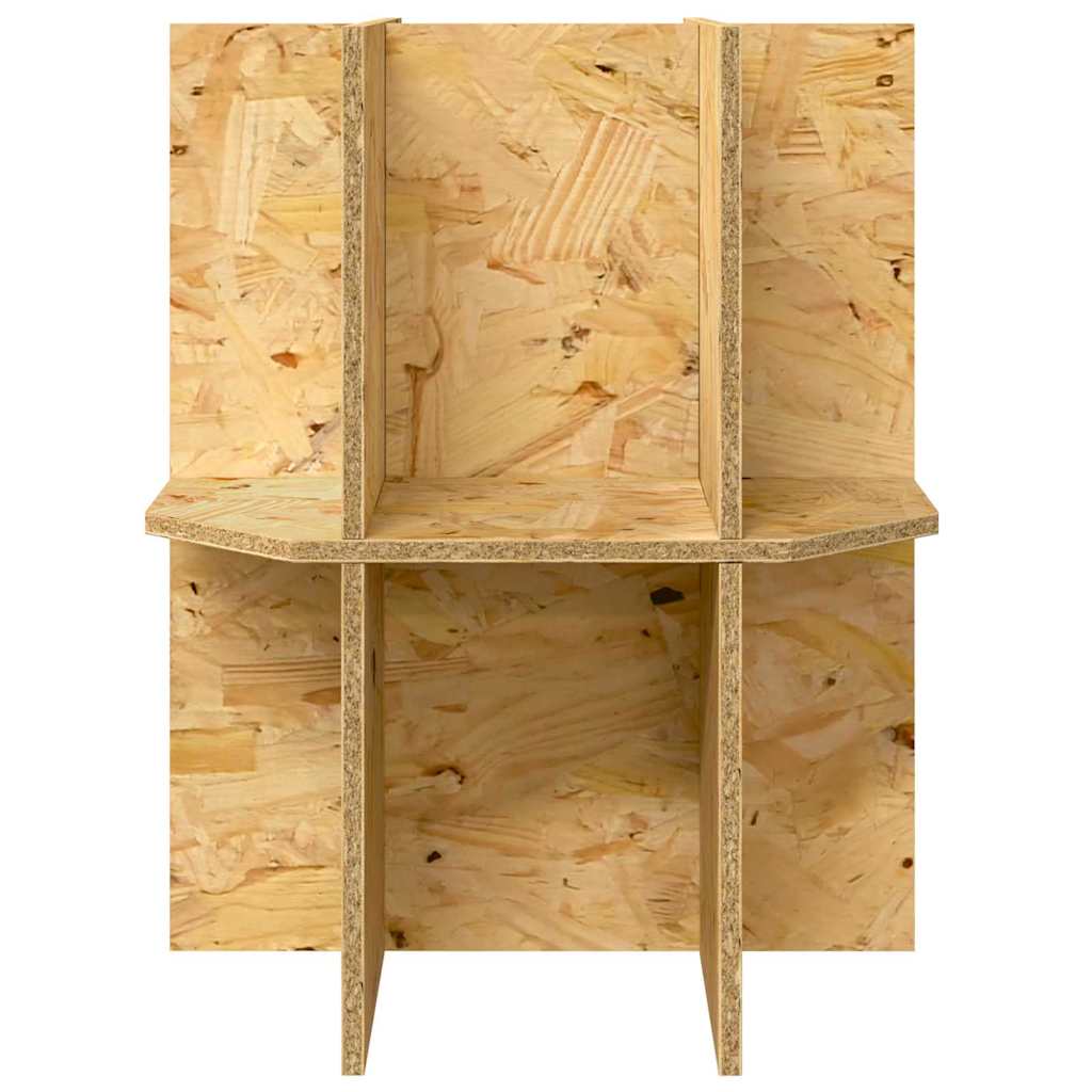 Základ terária s policí Hnědá 40 x 40 x 50 cm OSB