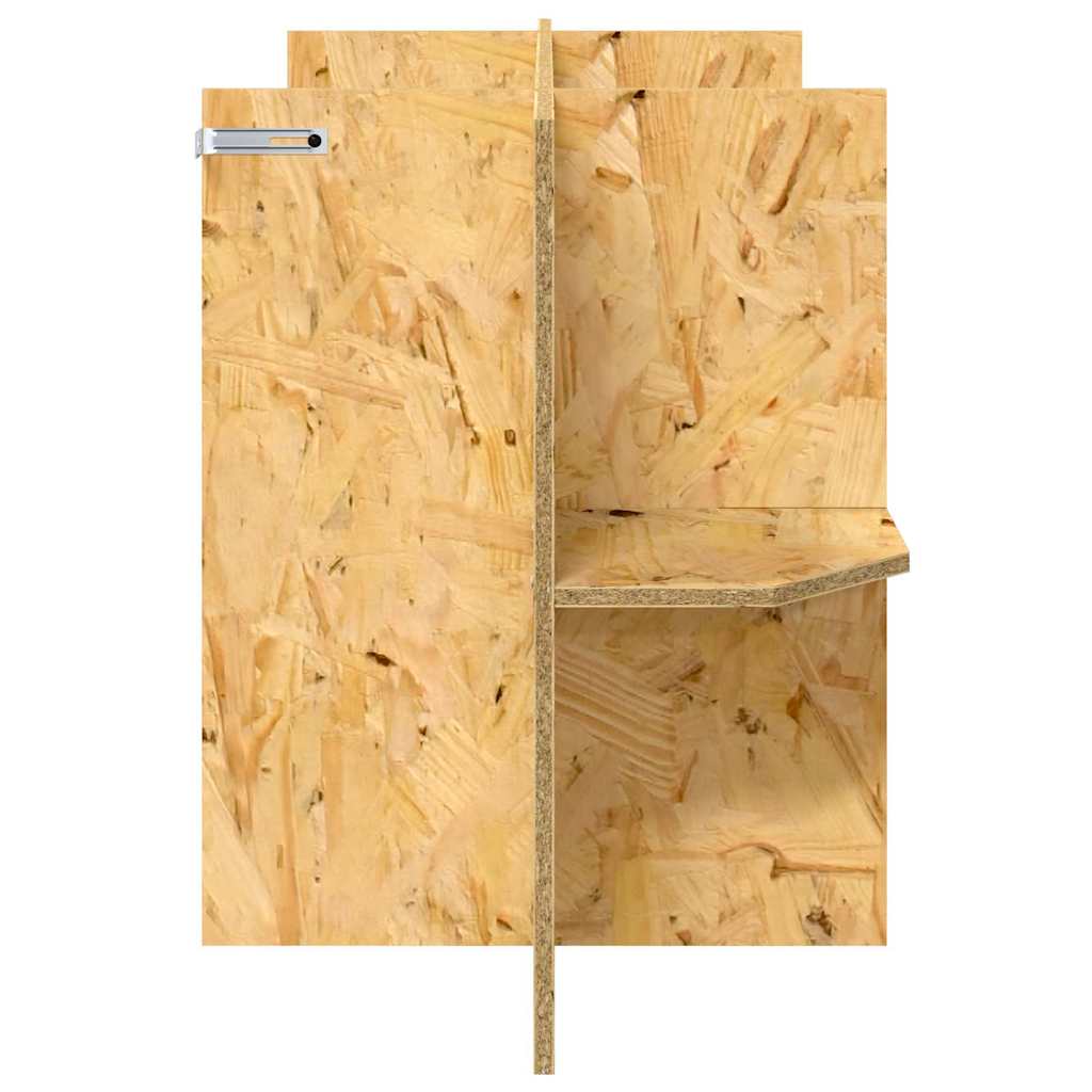 Základ terária s policí Hnědá 100 x 40 x 50 cm OSB