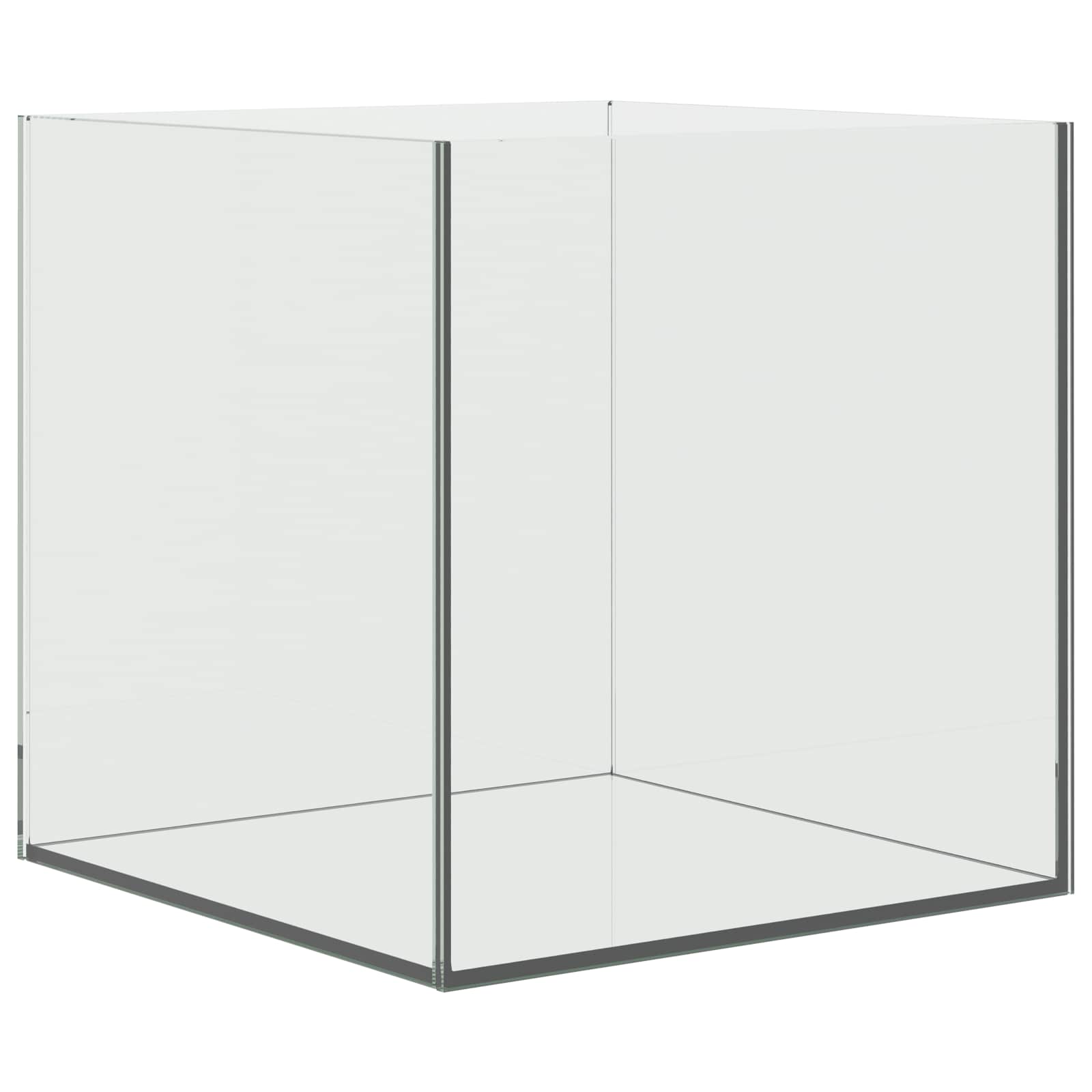 Akvárium S Úložištěm Transparentní 30 X 30 X 30 Cm Sklo