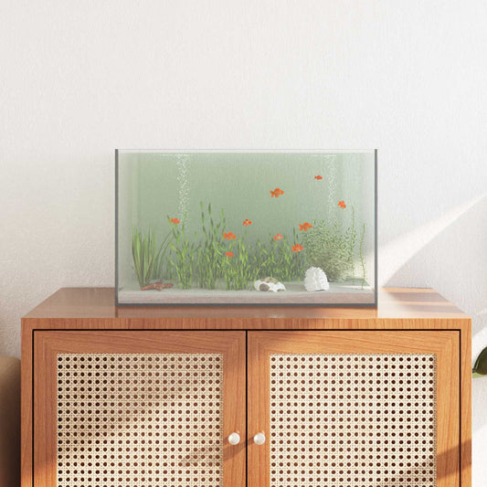 Akvárium S Úložištěm Transparentní 50 X 30 X 30 Cm Sklo