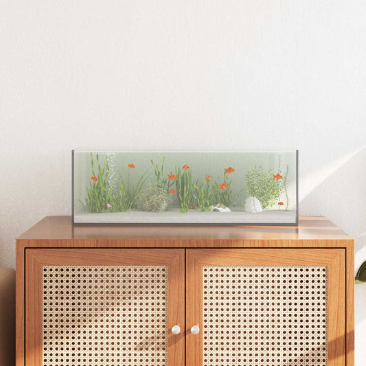 Akvárium s úložištěm Transparentní 60 x 20 x 20 cm Sklo
