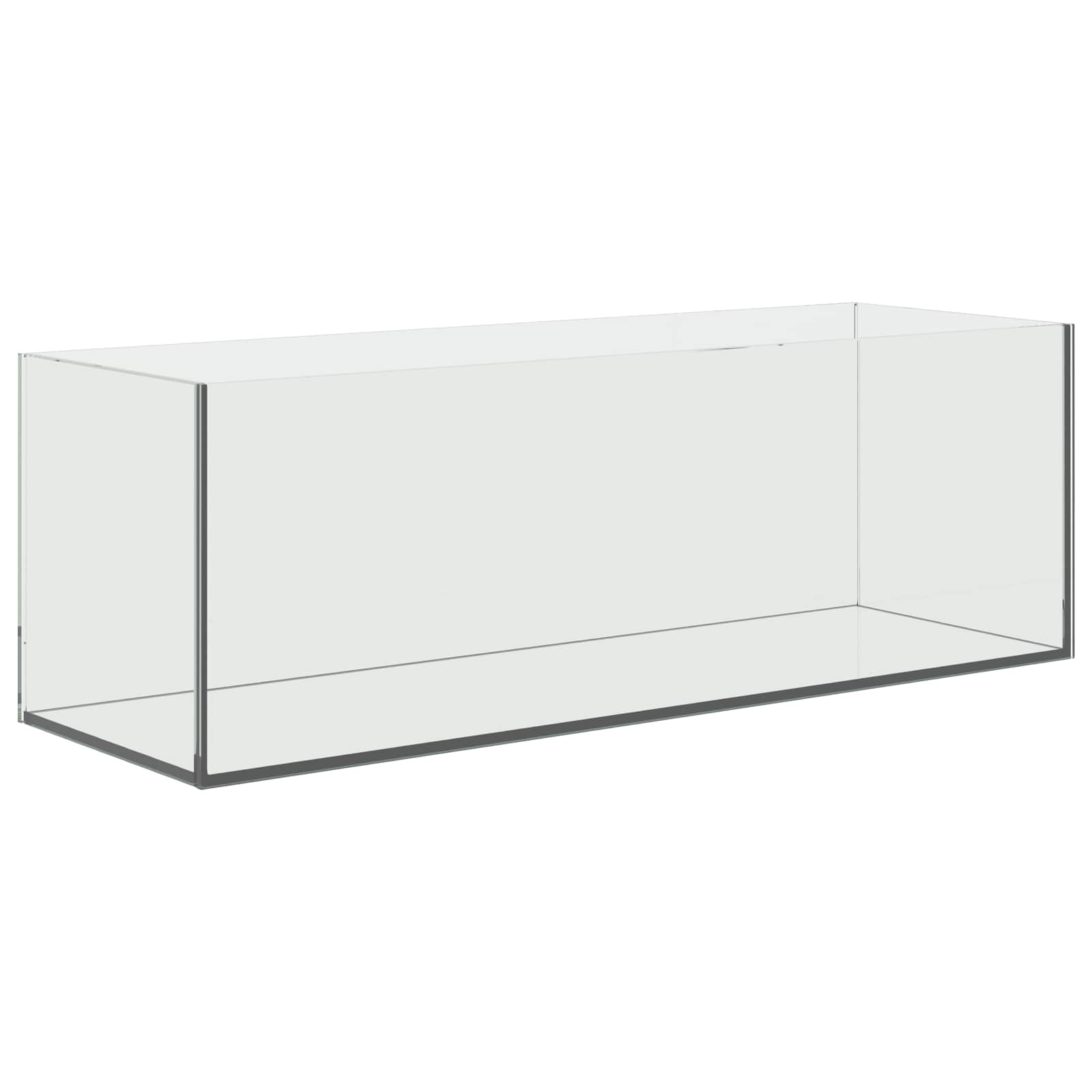 Akvárium s úložištěm Transparentní 60 x 20 x 20 cm Sklo