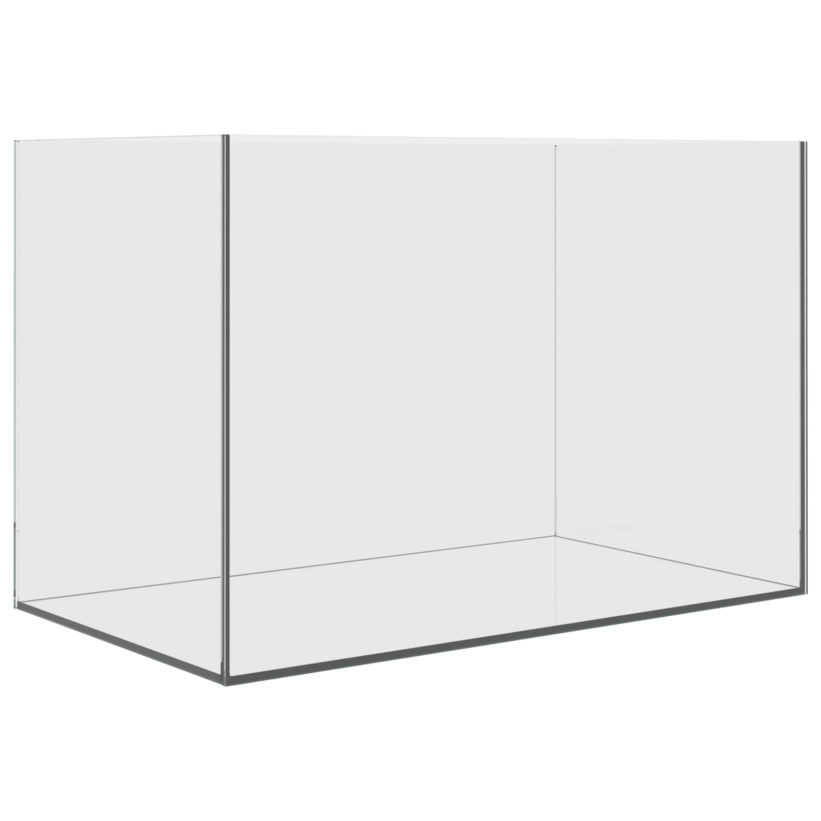 Akvárium S Úložištěm Transparentní 60 X 35 X 40 Cm Sklo