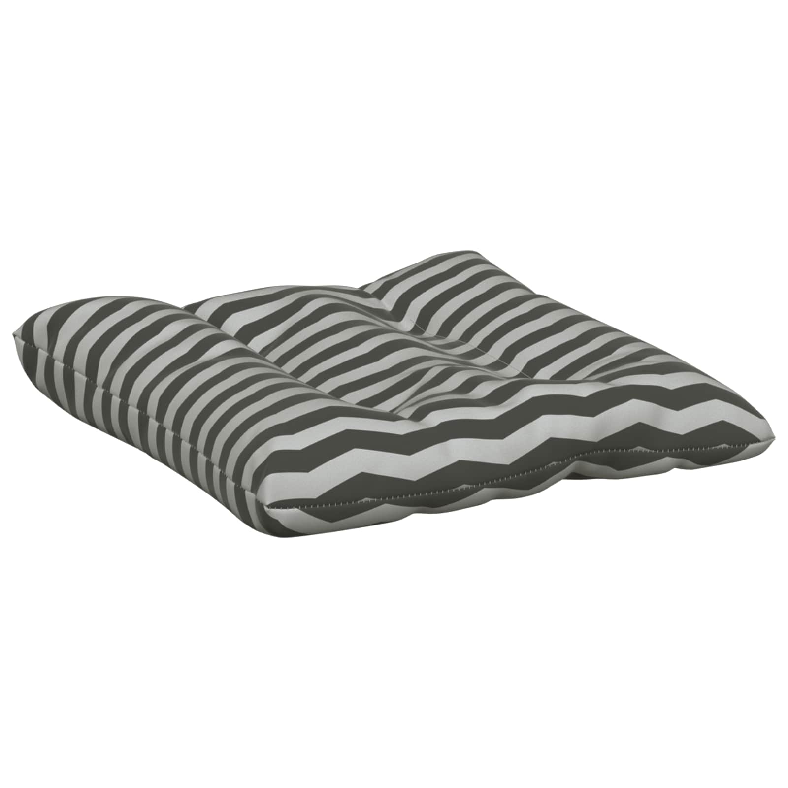 Pet teepee s polštářem Bílá a šedá 60 x 60 x 70 cm Polyester