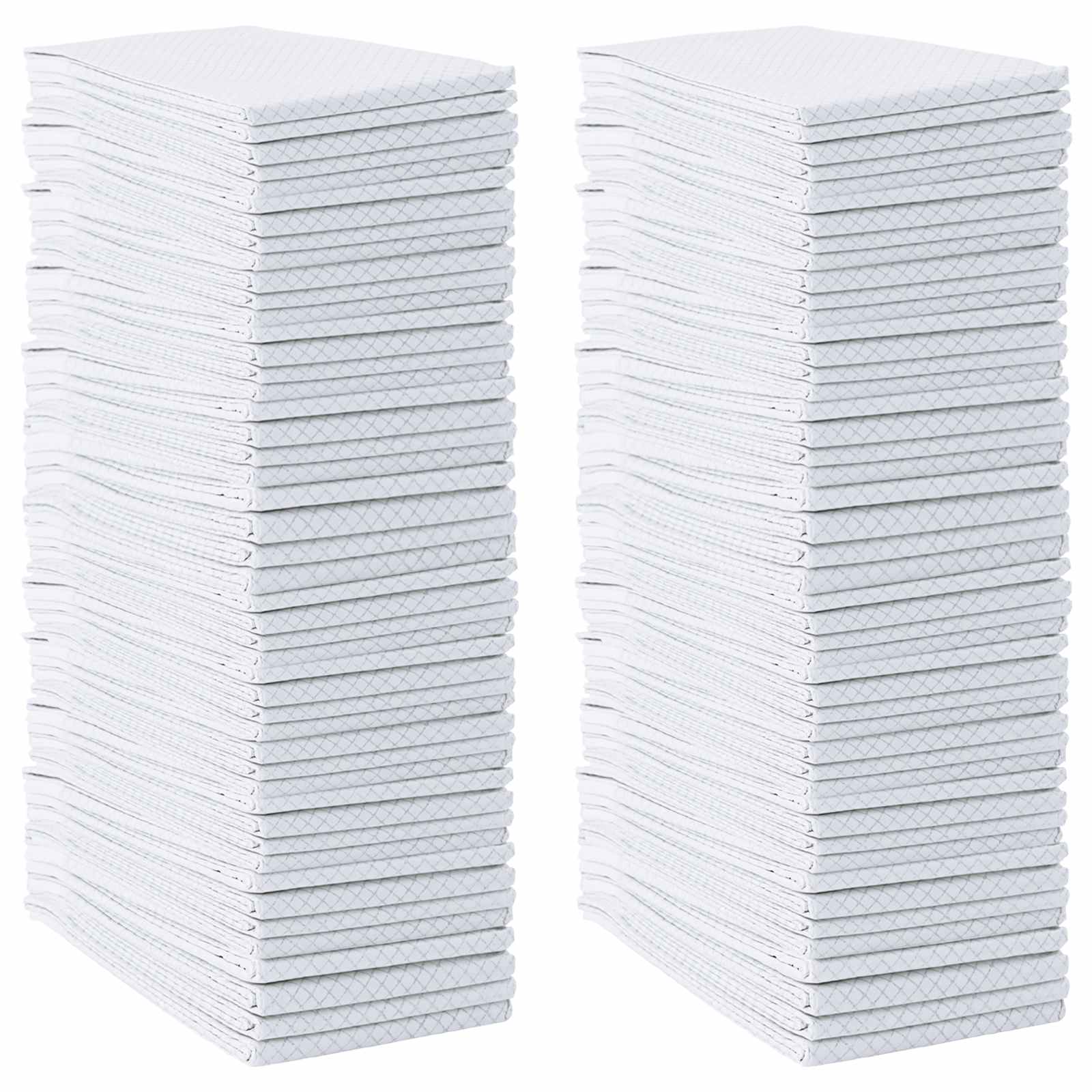 Netkaná textilní podložka pro domácí zvířata 100 pcs