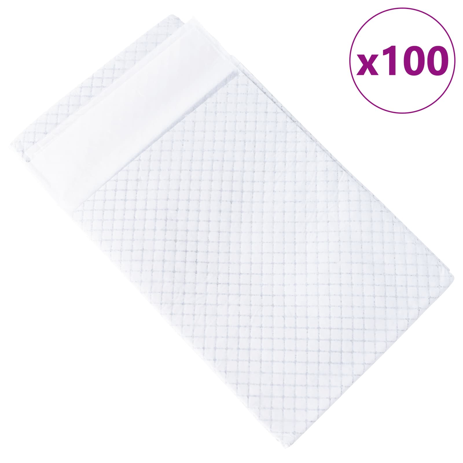 Netkaná textilní podložka pro domácí zvířata 100 pcs