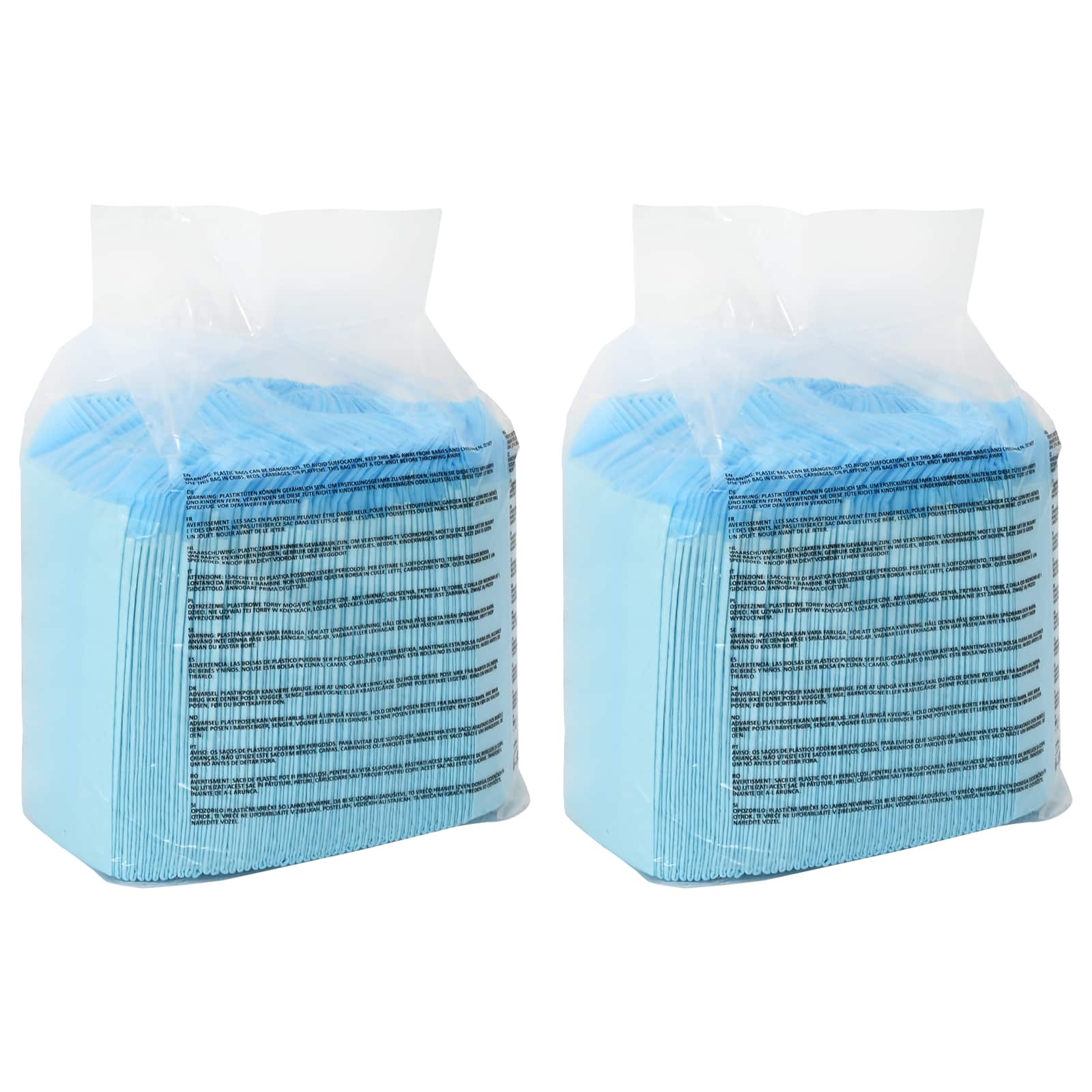 Netkaná textilní podložka pro domácí zvířata 100 pcs 45 x 33 cm