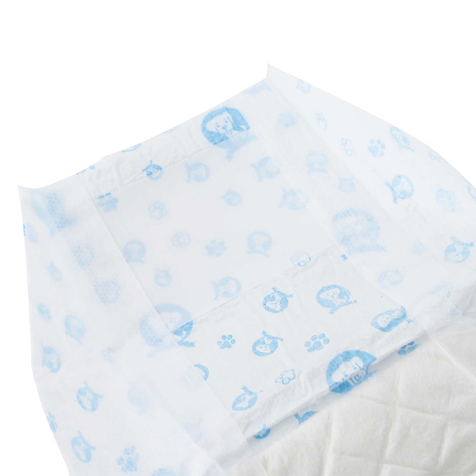 Jednorázová plena pro psy samce 30 pcs Bílý S