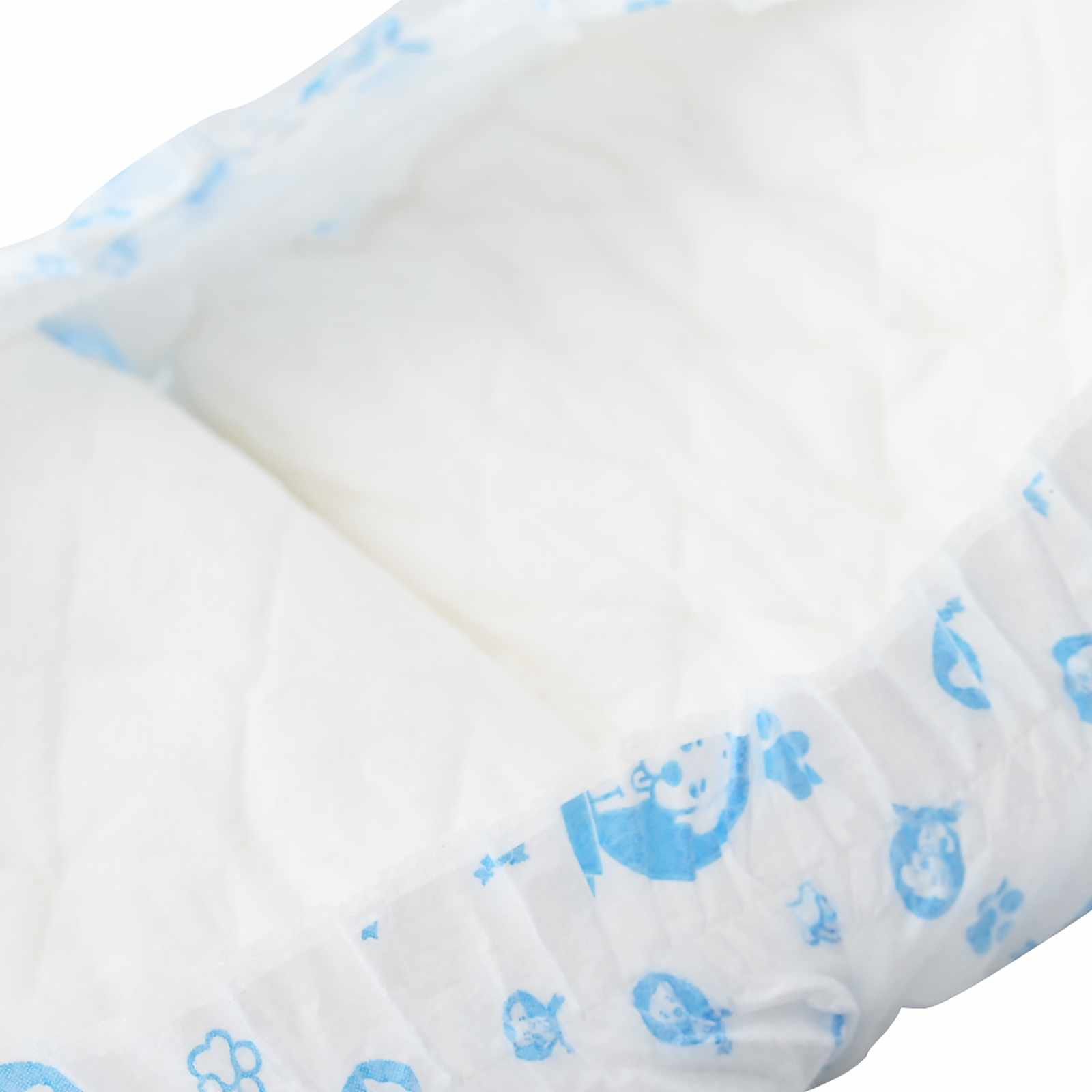 Jednorázová plena pro psy samce 30 pcs Bílý S