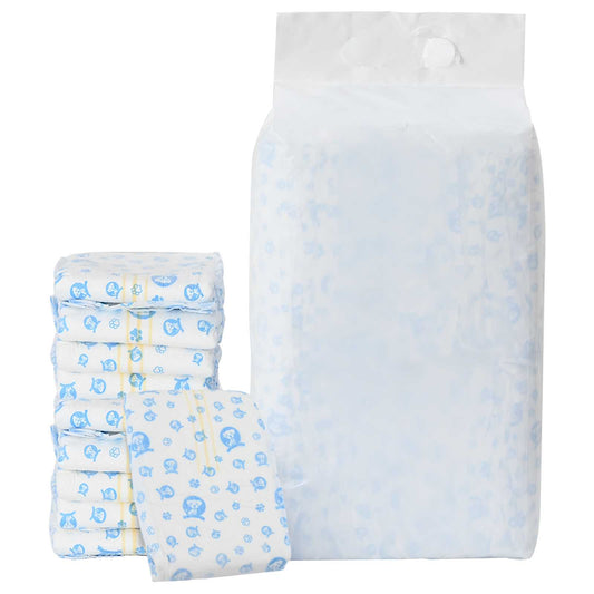 Jednorázová plena pro psy samce 30 pcs Bílý S