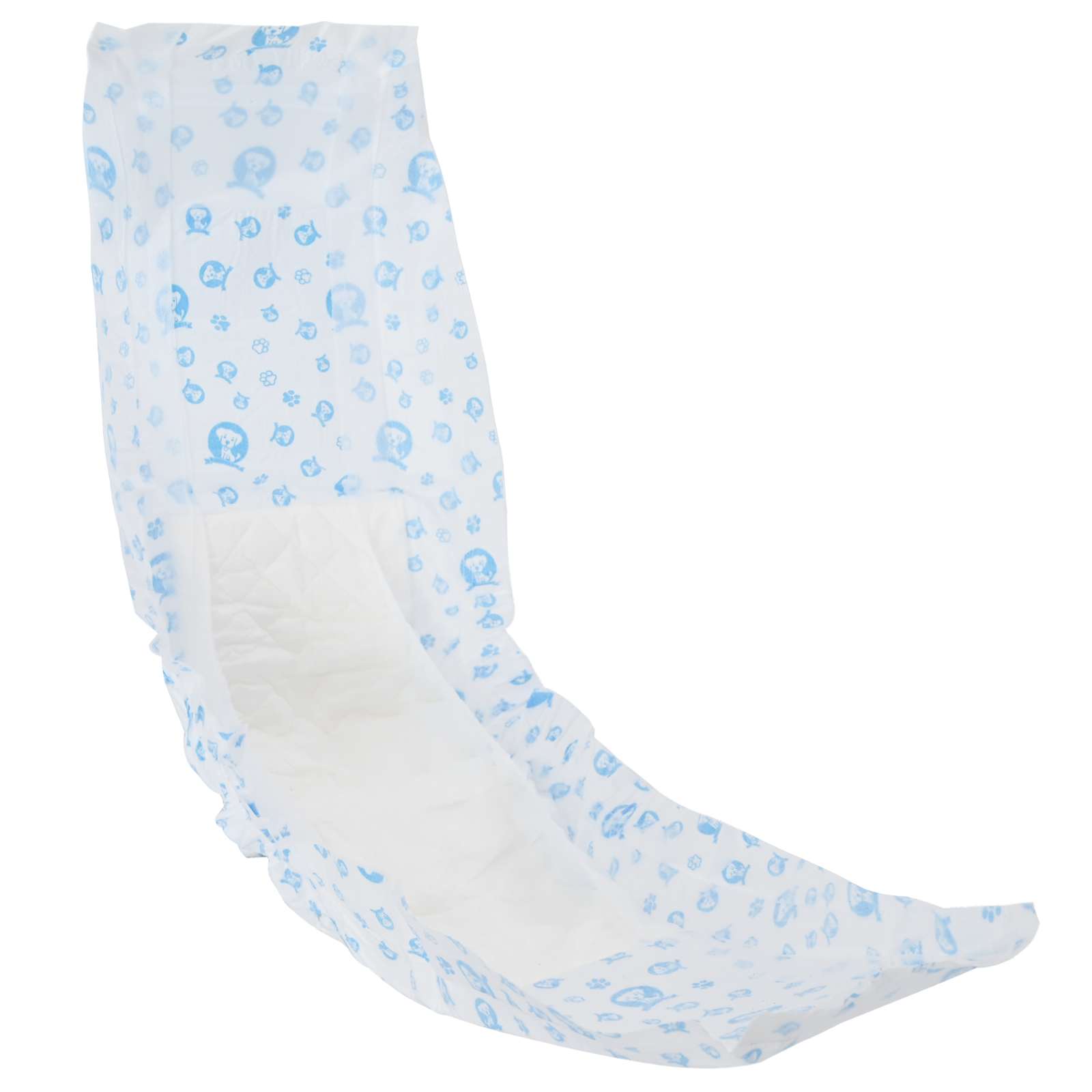Jednorázová plena pro psy samce 30 pcs Bílý M