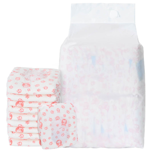 Jednorázová dámská plenková vložka pro psy 30 pcs Bílý S