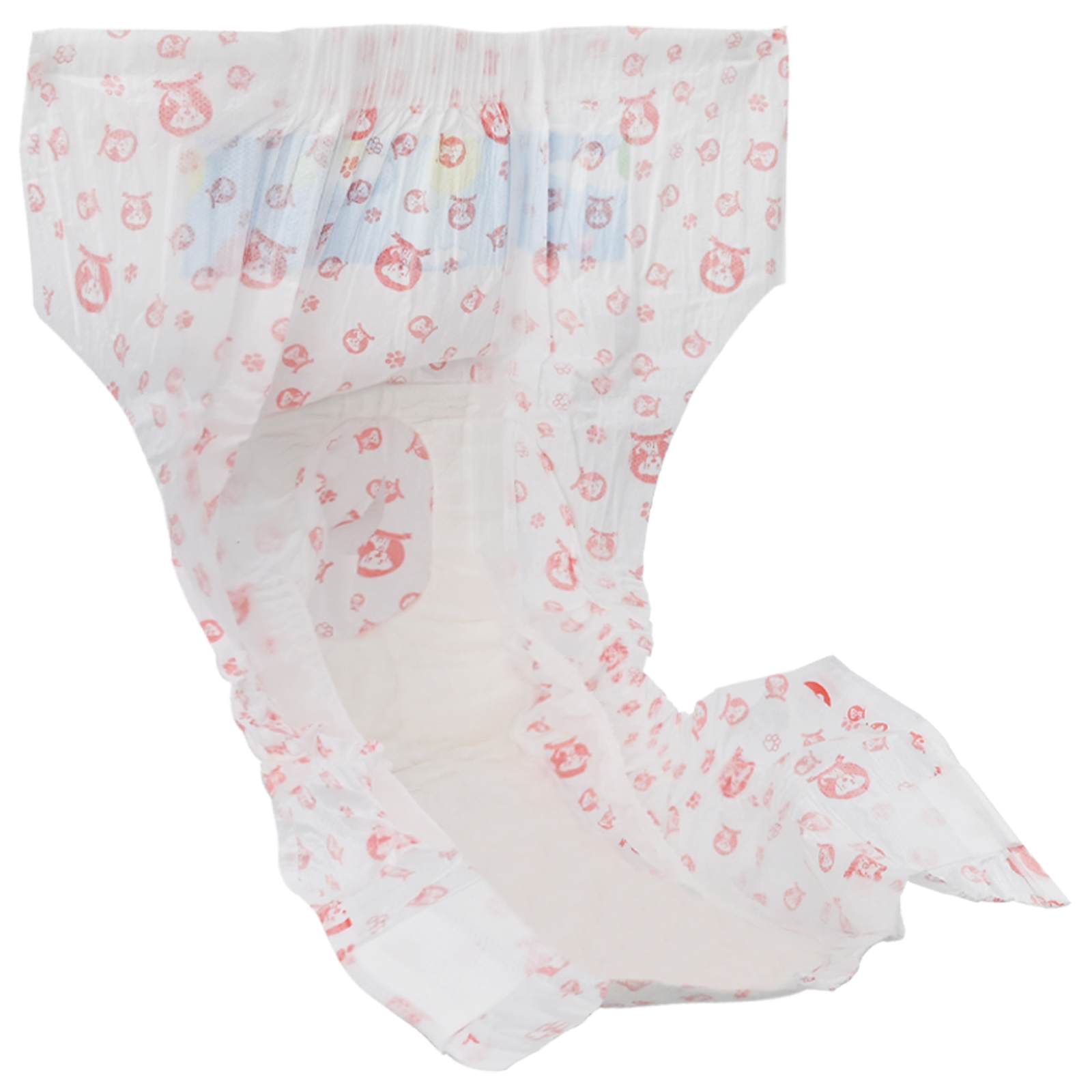 Jednorázová dámská plenková vložka pro psy 30 pcs Bílý L