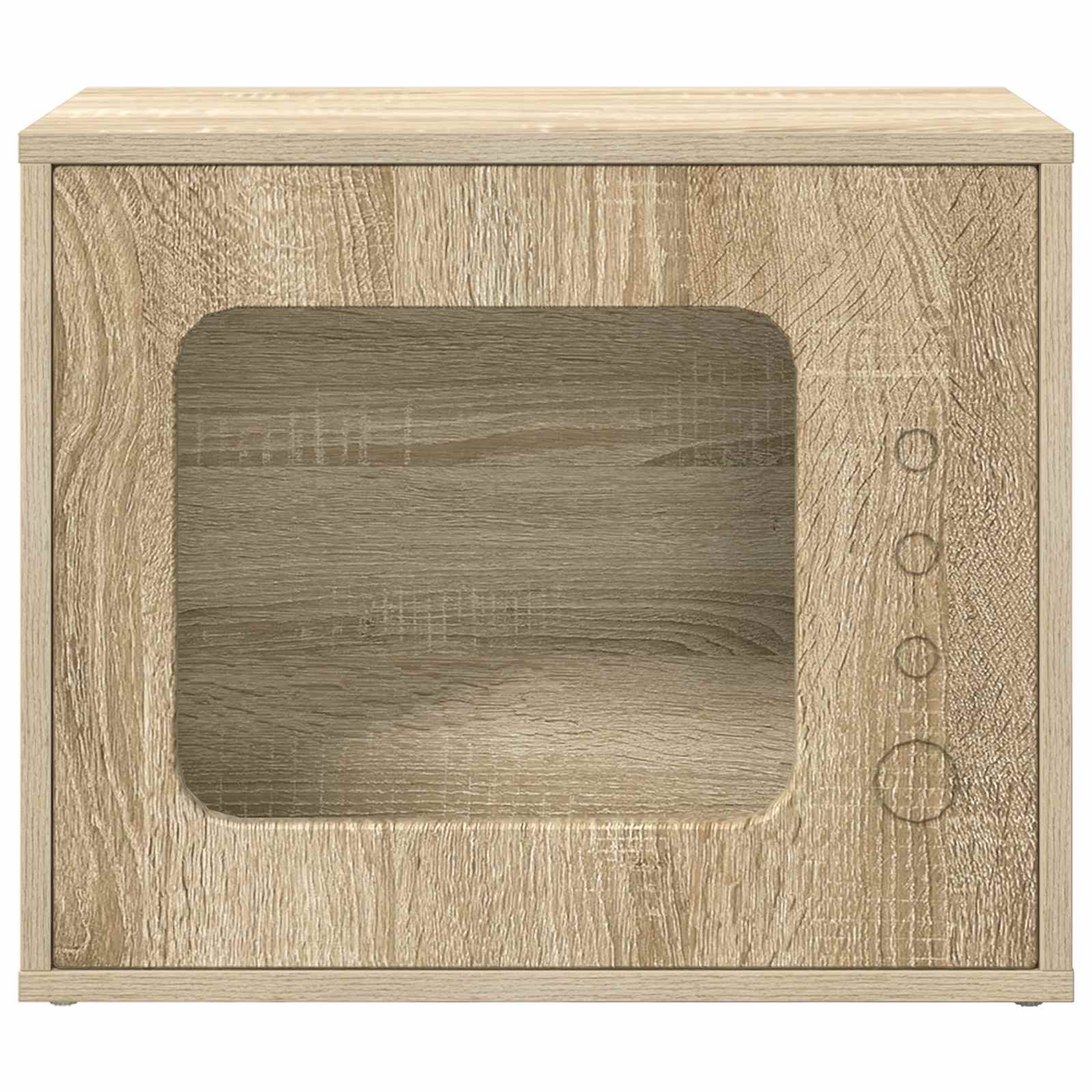 Kočičí dům Sonoma 51 x 30 x 42,5 cm kompozitní dřevo