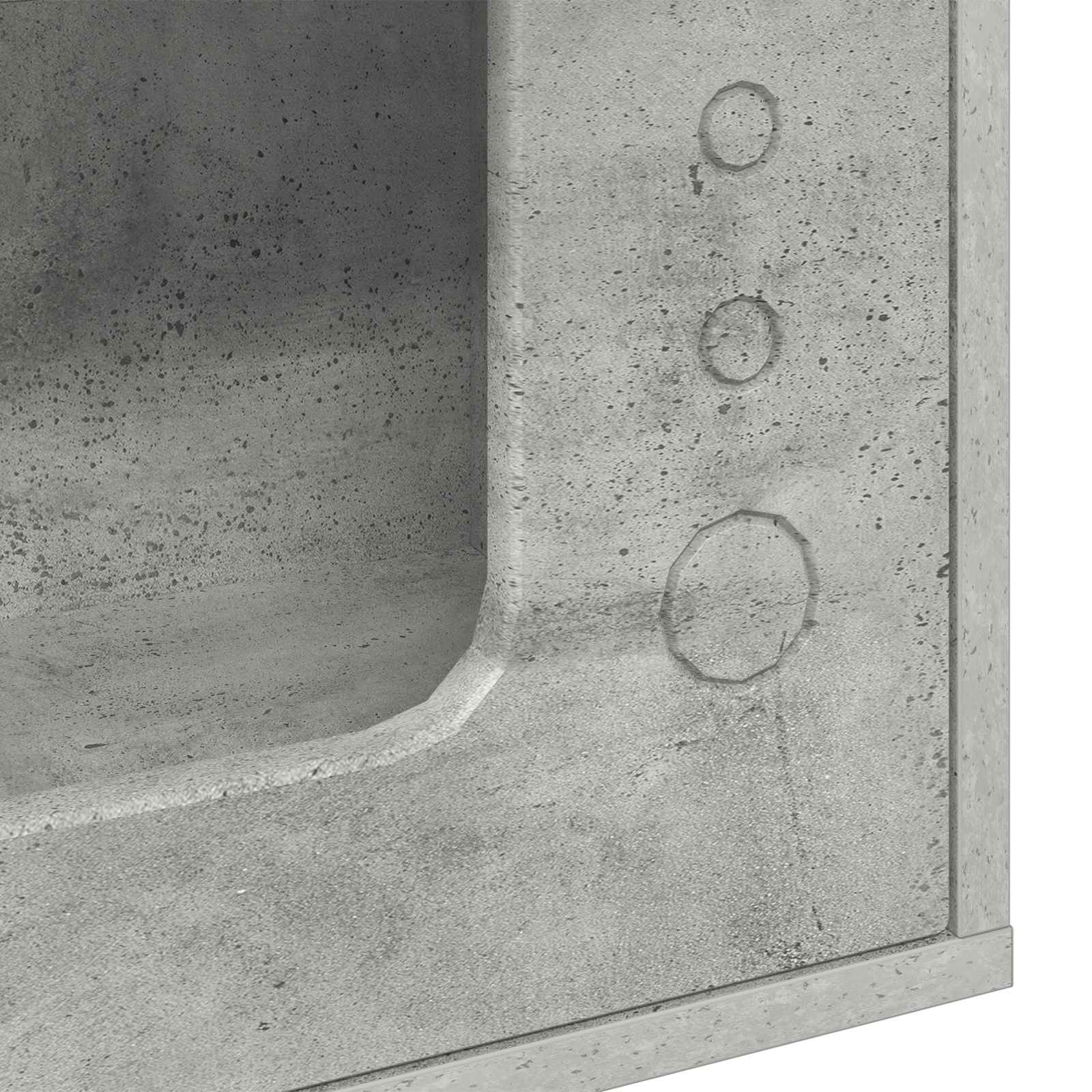 Kočičí dům Beton 51 x 30 x 42,5 cm kompozitní dřevo