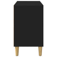 Načíst obrázek do prohlížeče galerie, Kočičí dům Černá 51 x 30 x 52 cm kompozitní dřevo
