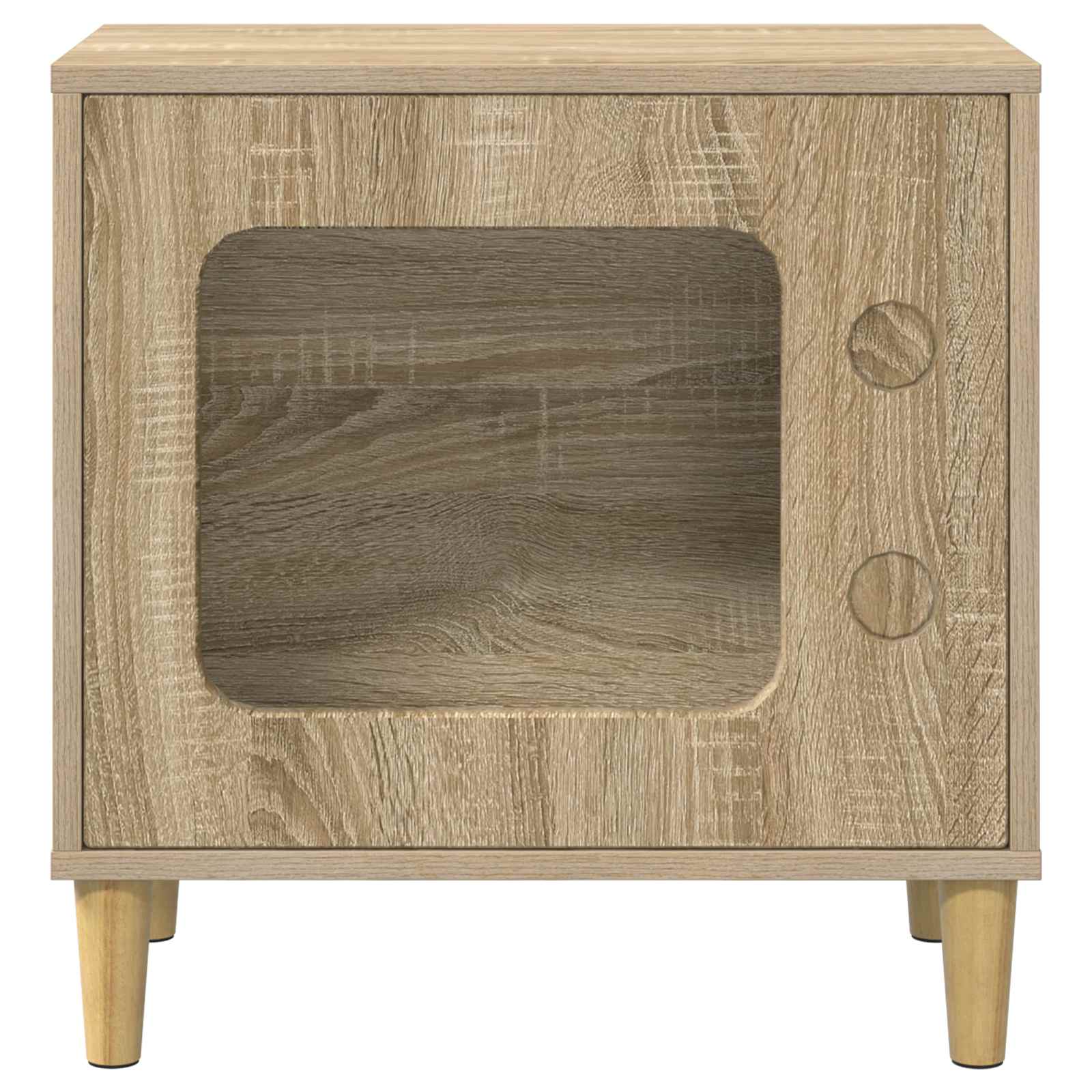 Kočičí dům Sonoma 51 x 30 x 52 cm kompozitní dřevo