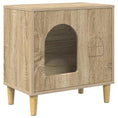 Načíst obrázek do prohlížeče galerie, Kočičí dům Sonoma 51 x 30 x 52 cm kompozitní dřevo
