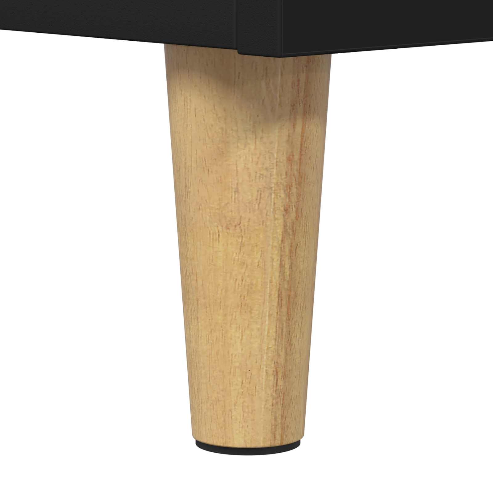 Kočičí dům Černá 72 x 42.5 x 70 cm kompozitní dřevo