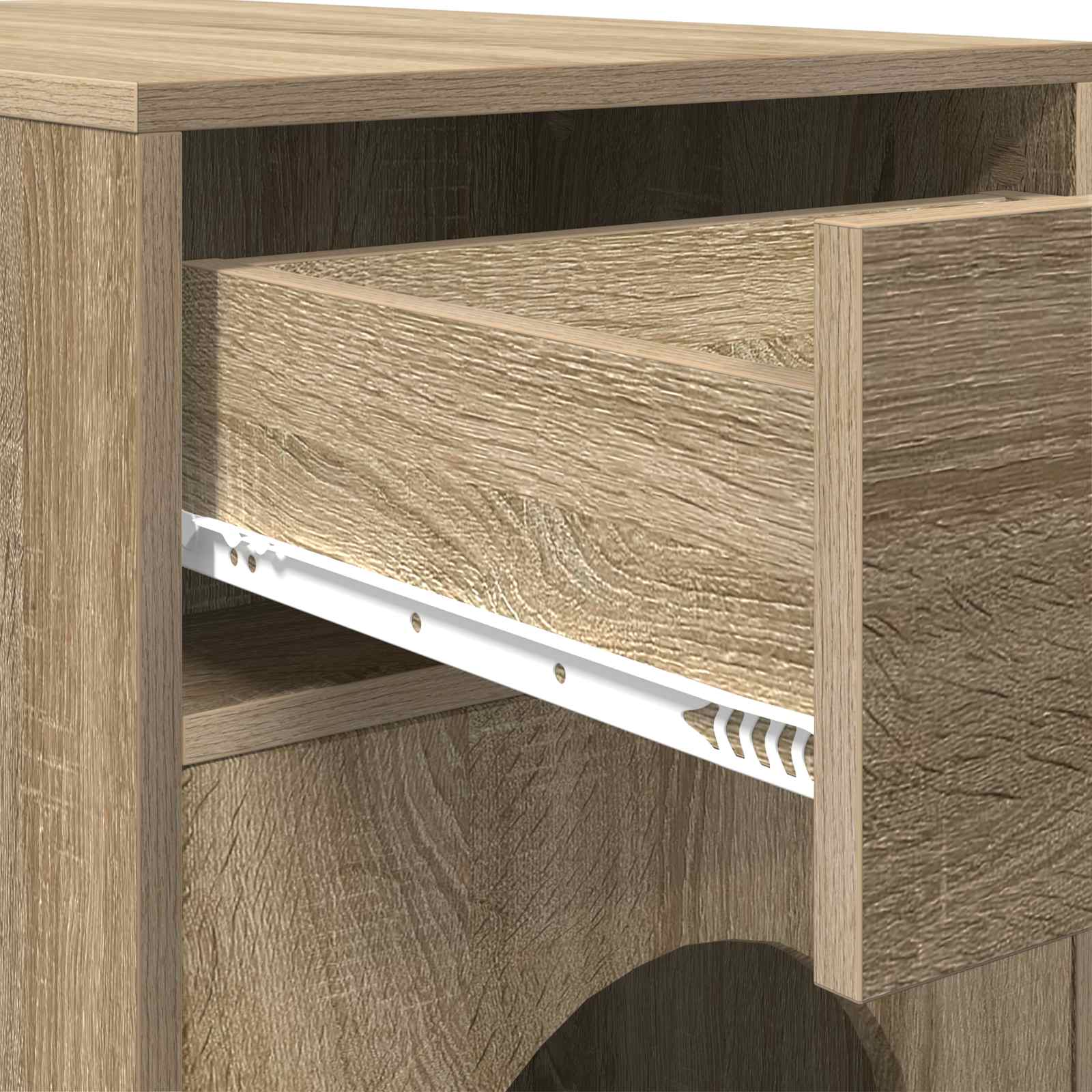 Kočičí dům Sonoma 72 x 42.5 x 70 cm kompozitní dřevo