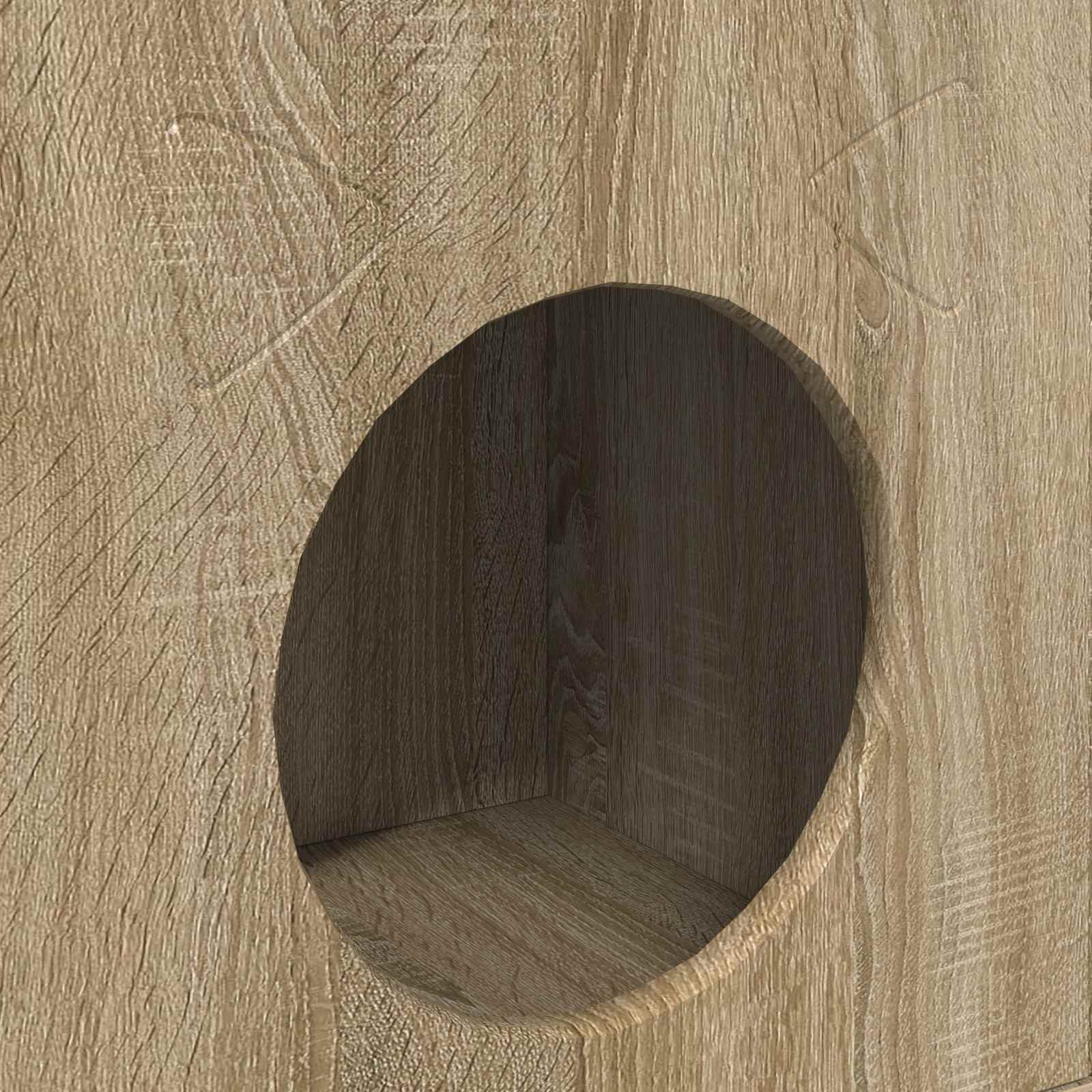 Kočičí dům Sonoma 72 x 42.5 x 70 cm kompozitní dřevo