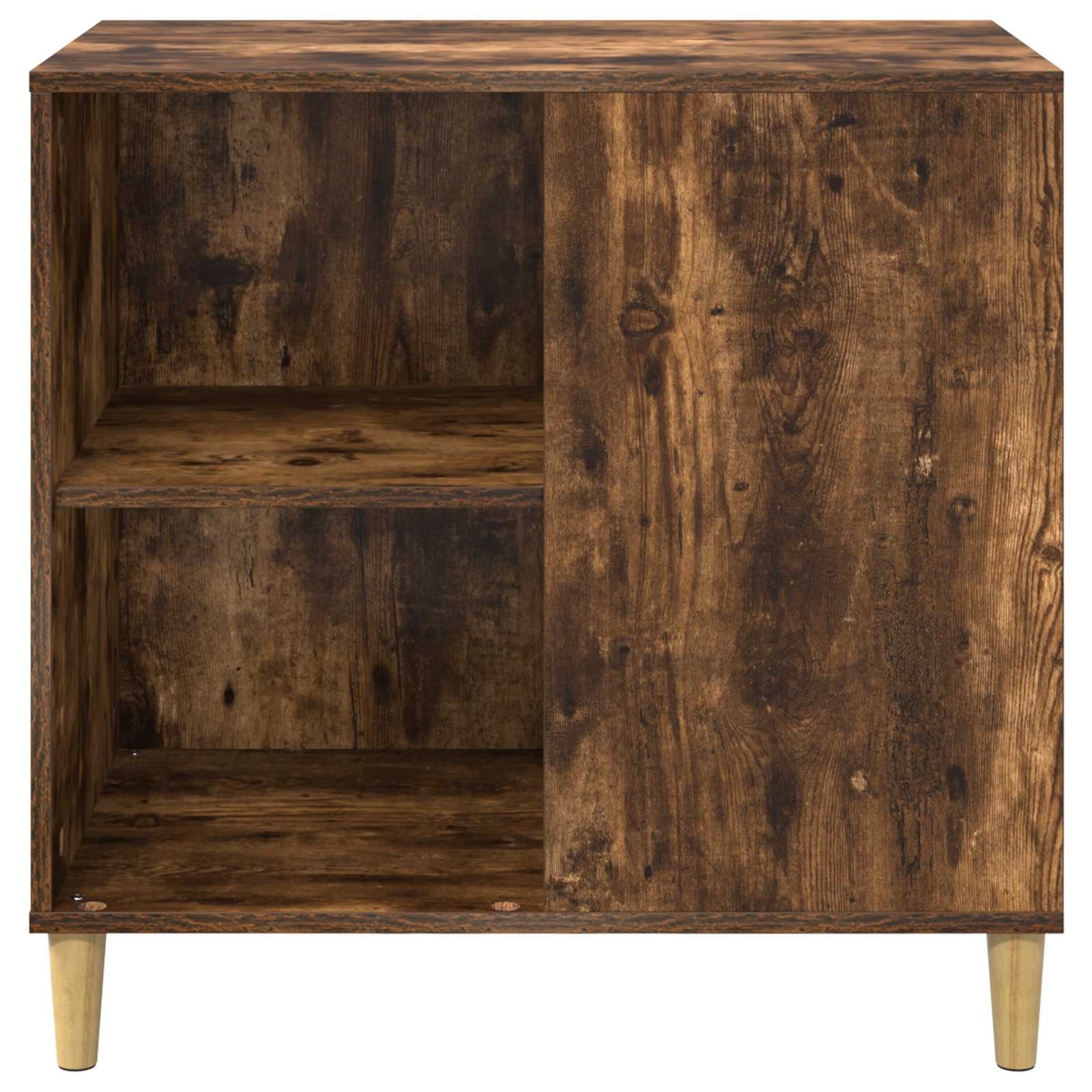 Kočičí dům Kouřový dub 72 x 42.5 x 70 cm kompozitní dřevo