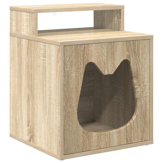 Kočičí dům Sonoma 42,5 x 40 x 53,5 cm kompozitní dřevo