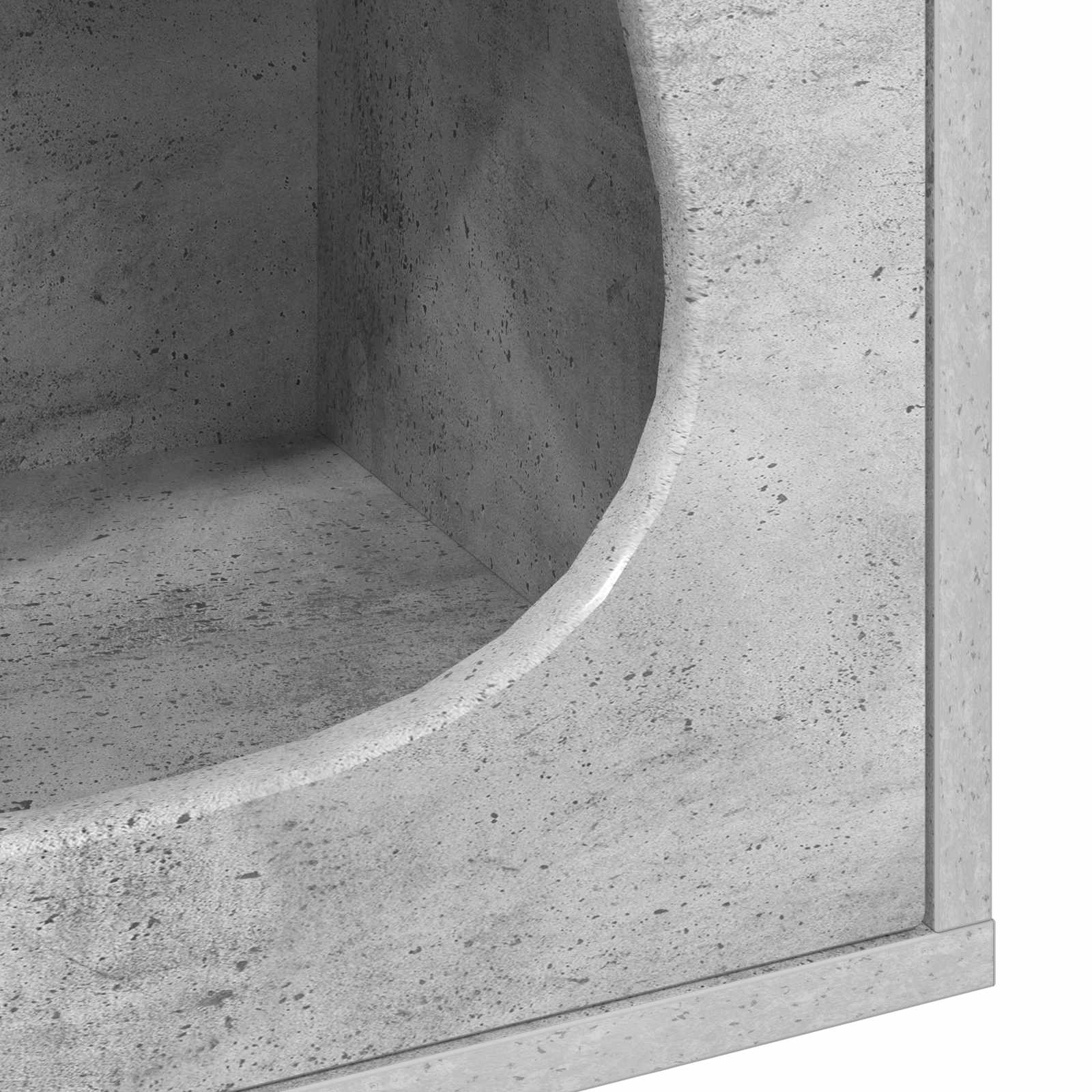 Kočičí dům Beton 42,5 x 40 x 53,5 cm kompozitní dřevo
