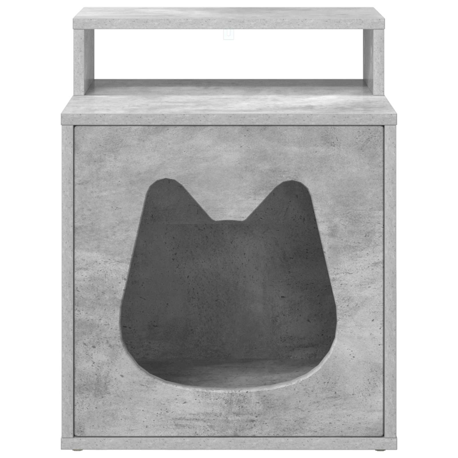 Kočičí dům Beton 42,5 x 40 x 53,5 cm kompozitní dřevo