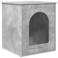 Načíst obrázek do prohlížeče galerie, Kočičí dům Beton 53 x 52 x 62 cm kompozitní dřevo
