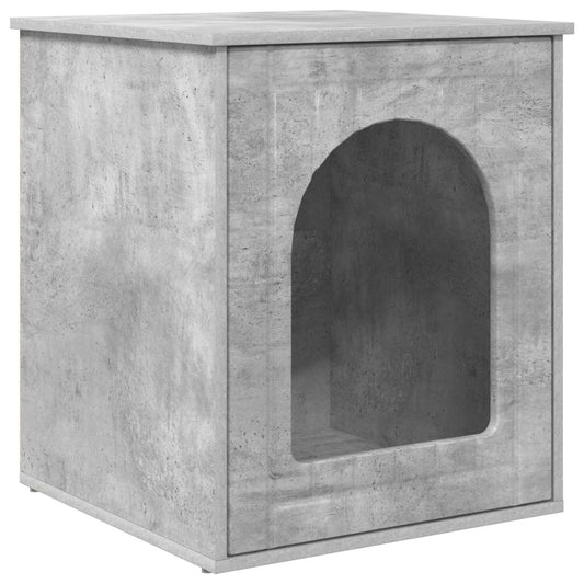 Kočičí dům Beton 53 x 52 x 62 cm kompozitní dřevo