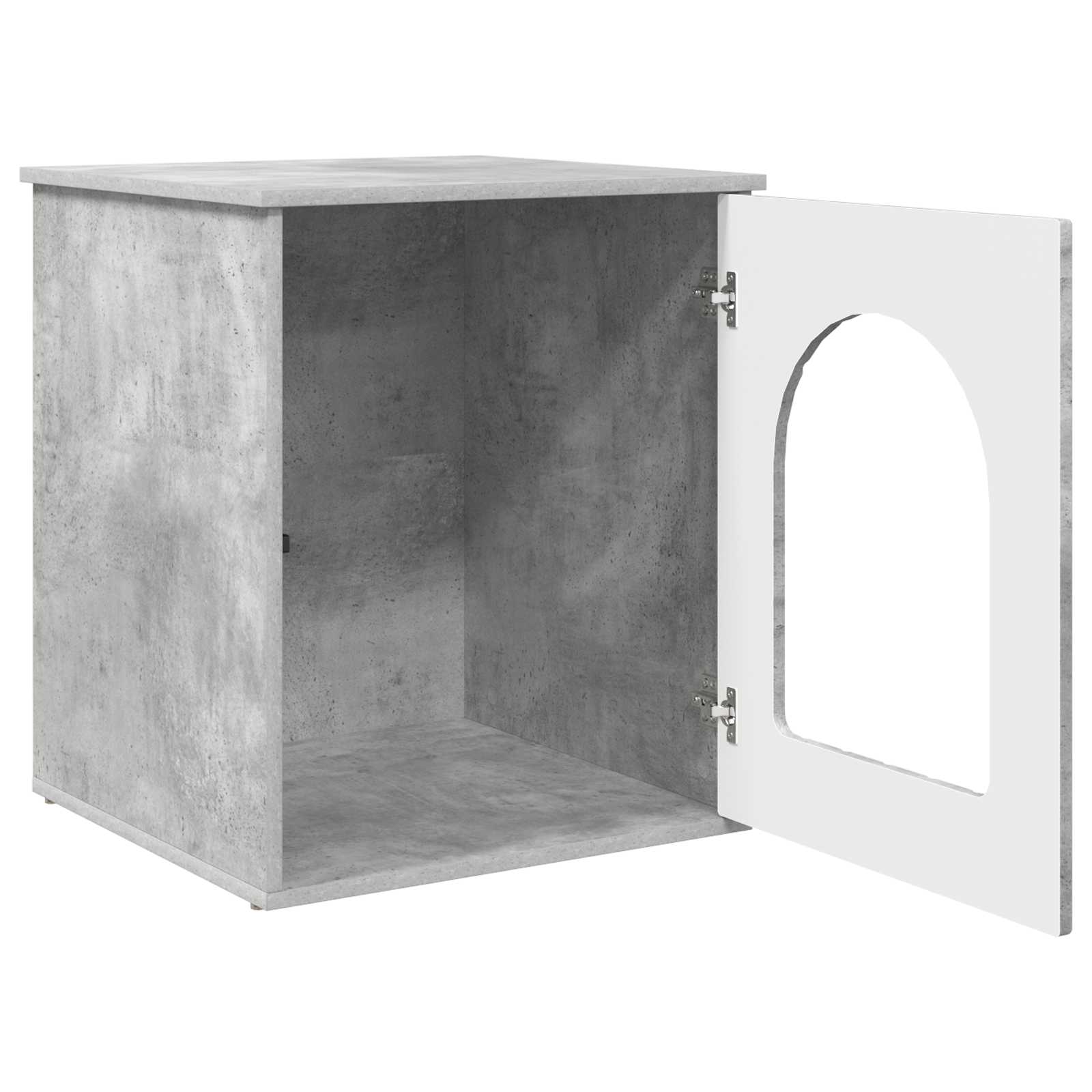 Kočičí dům Beton 53 x 52 x 62 cm kompozitní dřevo