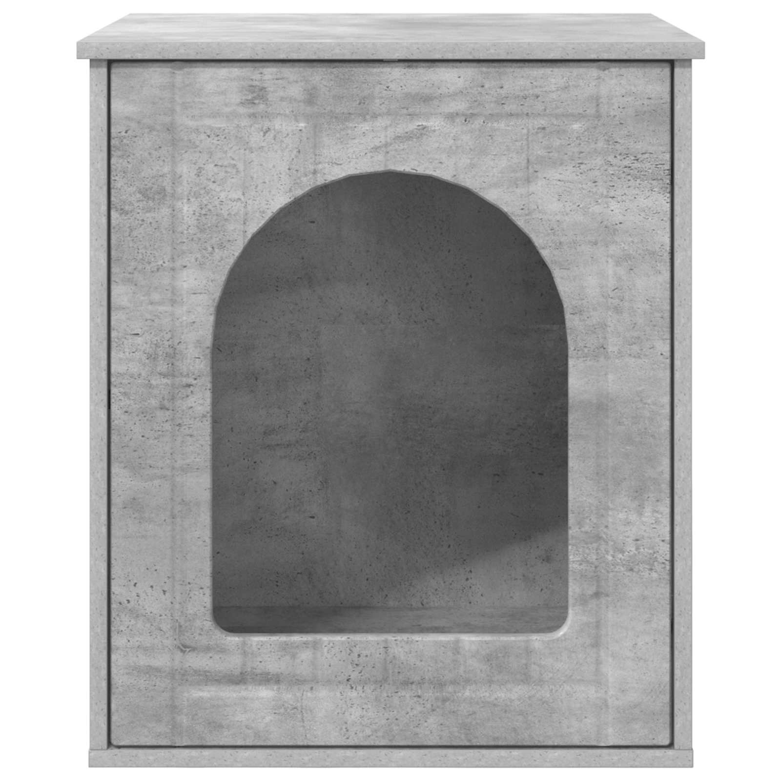 Kočičí dům Beton 53 x 52 x 62 cm kompozitní dřevo