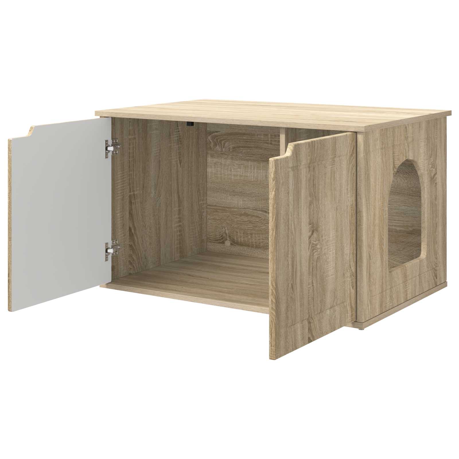 Kočičí dům Sonoma 85 x 55 x 50,5 cm kompozitní dřevo